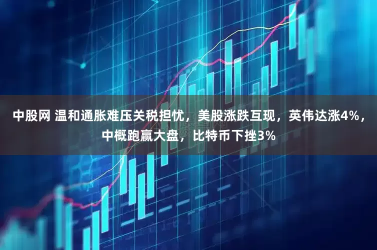 中股网 温和通胀难压关税担忧，美股涨跌互现，英伟达涨4%，中概跑赢大盘，比特币下挫3%
